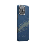 iPhone 16 Pro PITAKA Tactile Woven Case - MagSafe Compatible - Milky Way Galaxy