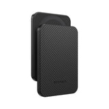 PITAKA Qi2 Aramid Fiber PowerBank 5000 mAh – MagSafe Compatible – Black / Grey