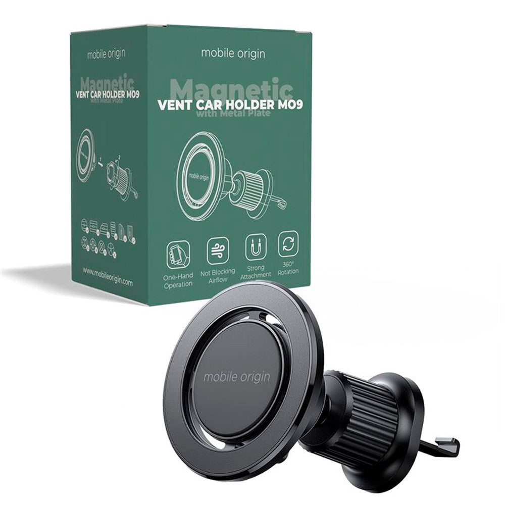 Mobile Origin MO9 Magnetic Car Phone Holder - Black