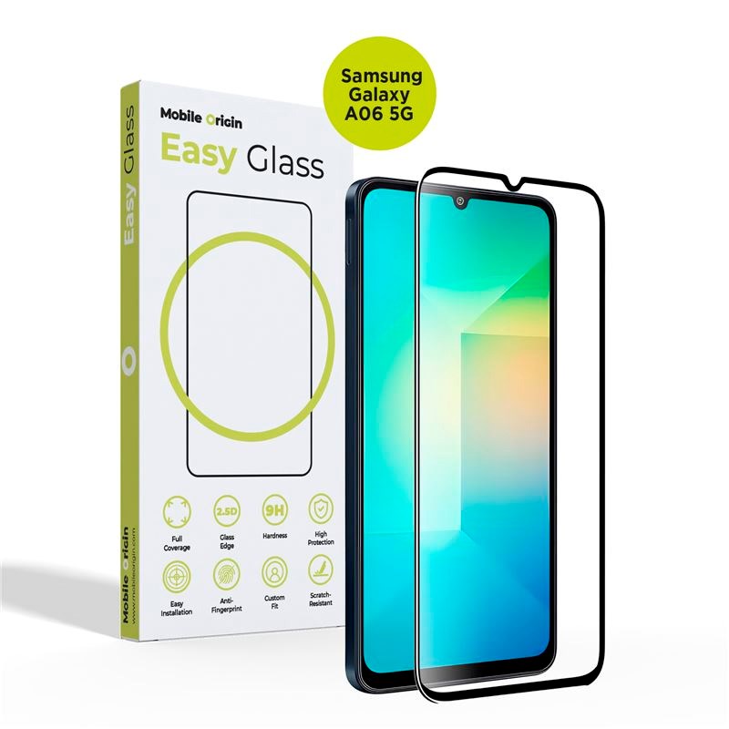 Samsung Galaxy A06 Mobile Origin EasyGlass Screen Protector Glass - Transparent