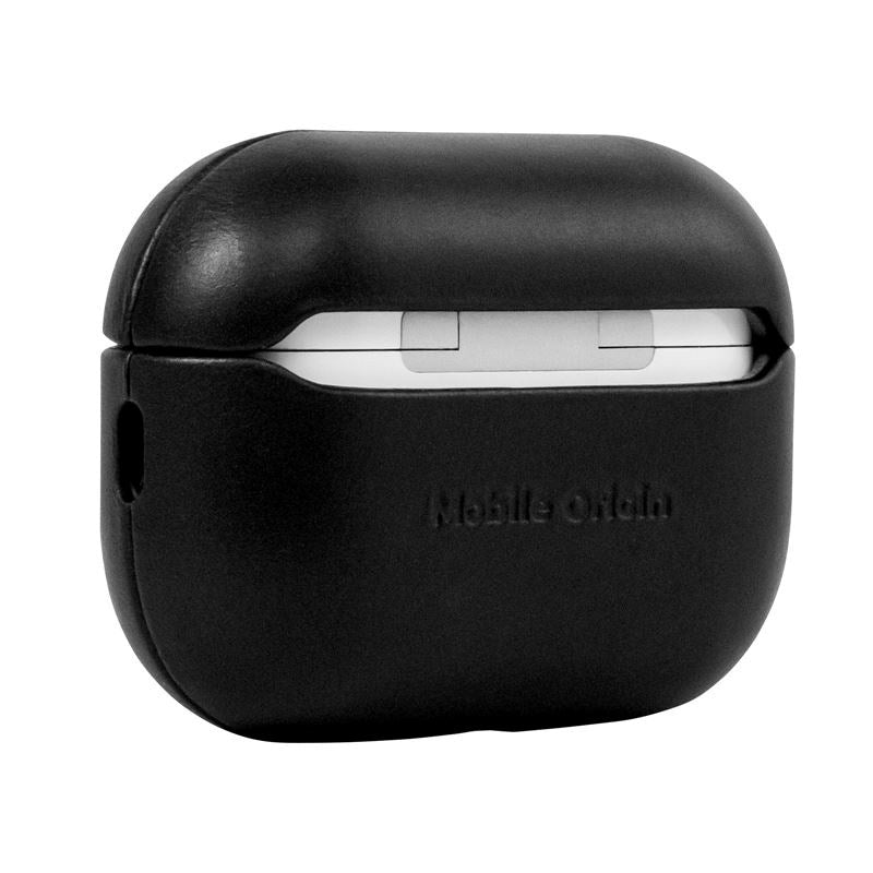 Mobile Origin Apple AirPods Pro (2. Gen.) Genuine Leather Cover - Black