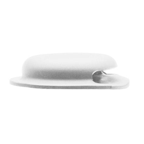 Mobile Origin Silicone AirTag Holder with Adhesive Back - 2 pcs. - White