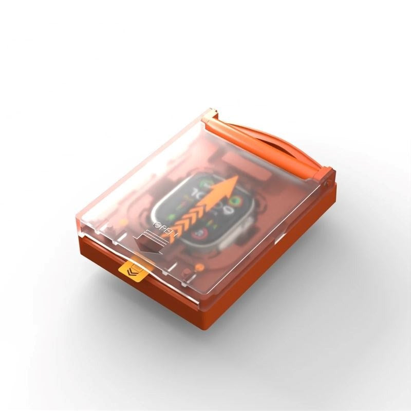 Mobile Origin Apple Watch 11 / 10 (46mm) Hybrid Screen Protector - Transparent / Black Edge