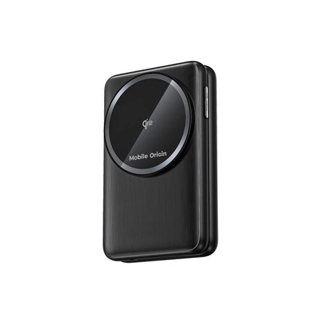 Mobile Origin 3-in-1 Qi2 Foldable Wireless Charger for Phone & Apple Watch & Earphones - Black