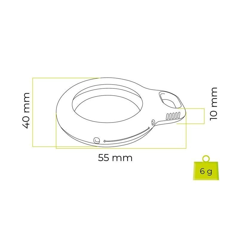 Mobile Origin AirTag Loop Case - Blue