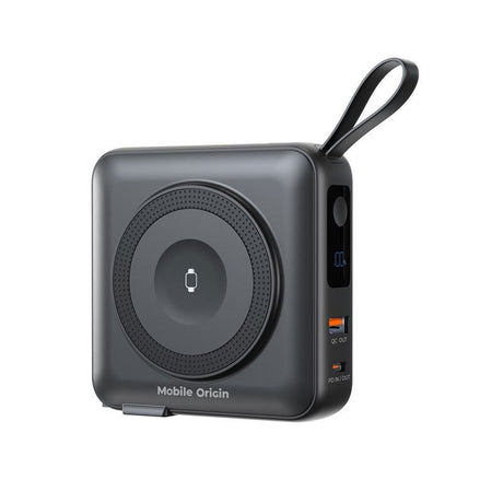 Mobile Origin PowerBank Travel Charger 10.000 mAh – MagSafe Compatible – Black