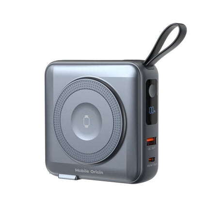 Mobile Origin PowerBank Travel Charger 10.000 mAh – MagSafe Compatible – Grey