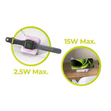 Mobile Origin PowerBank Travel Charger 10.000 mAh – MagSafe Compatible – Pink