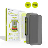 iPhone Air Mobile Origin Screen Guard Screen Protector with Mounting Box - Privacy Function - 2 pcs. - Transparent