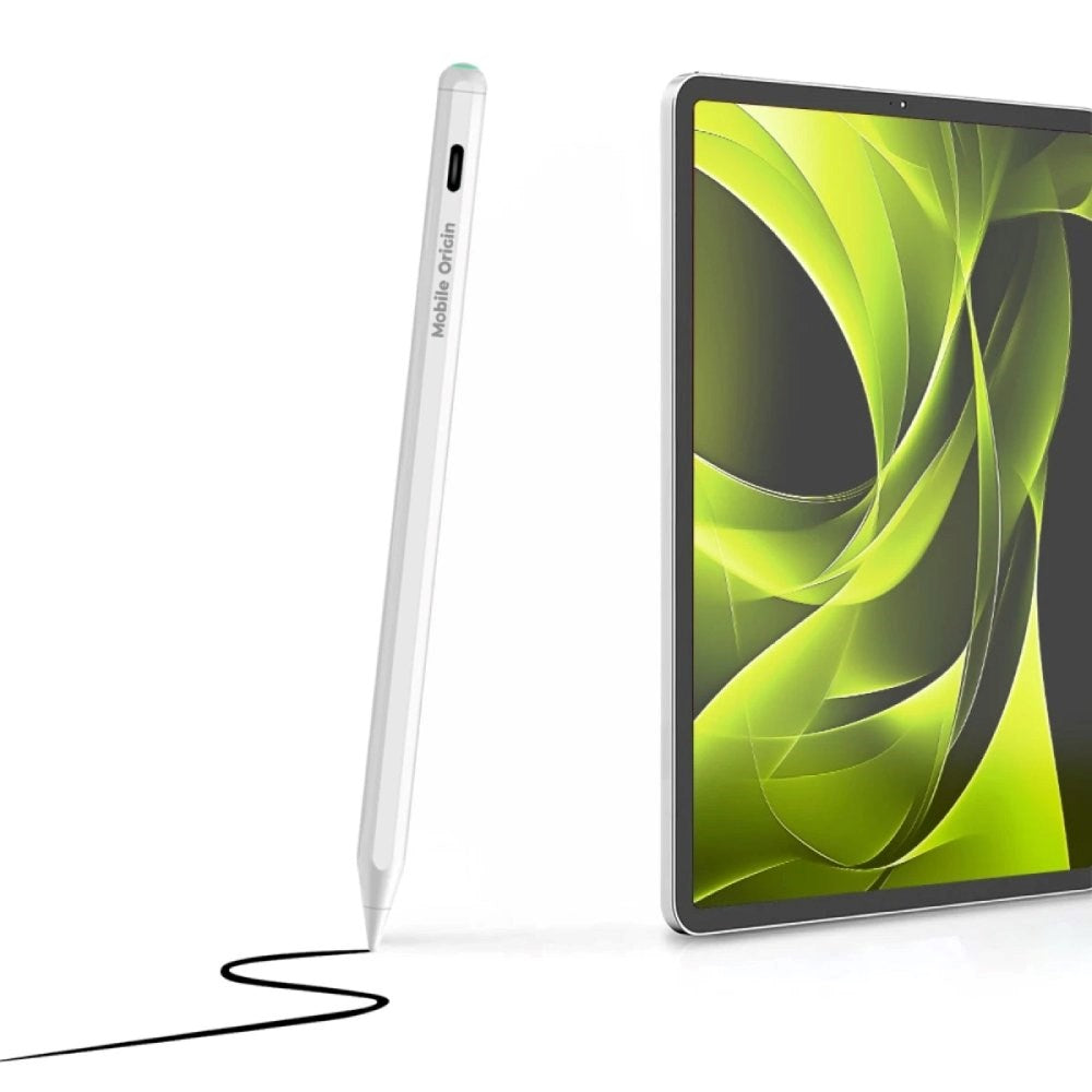 Mobile Origin Wireless Stylus Pen PE2 with USB-C - White