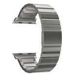 Apple Watch (42/44/SE/45/46/49mm) Mobile Origin Titanium Strap - Silver