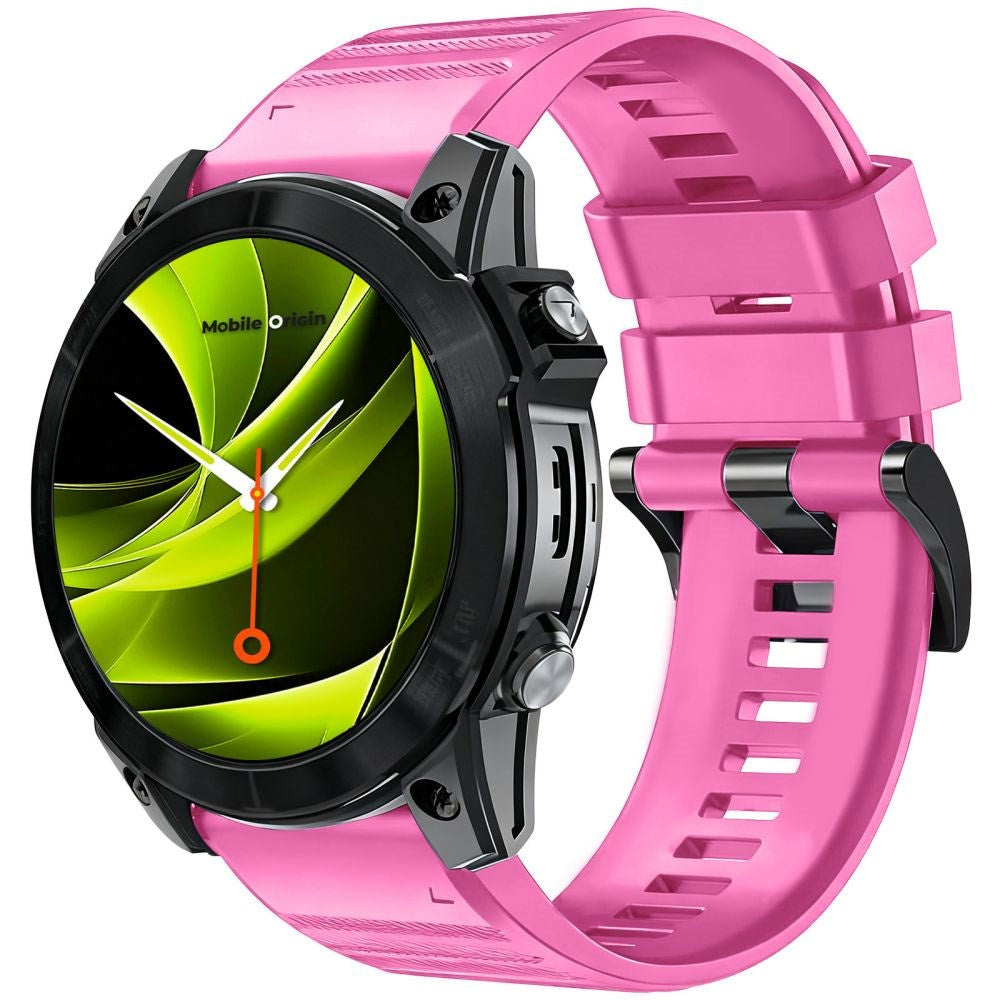 Mobile Origin Universal Garmin Strap (22mm QuickFit) - Silicone - Pink