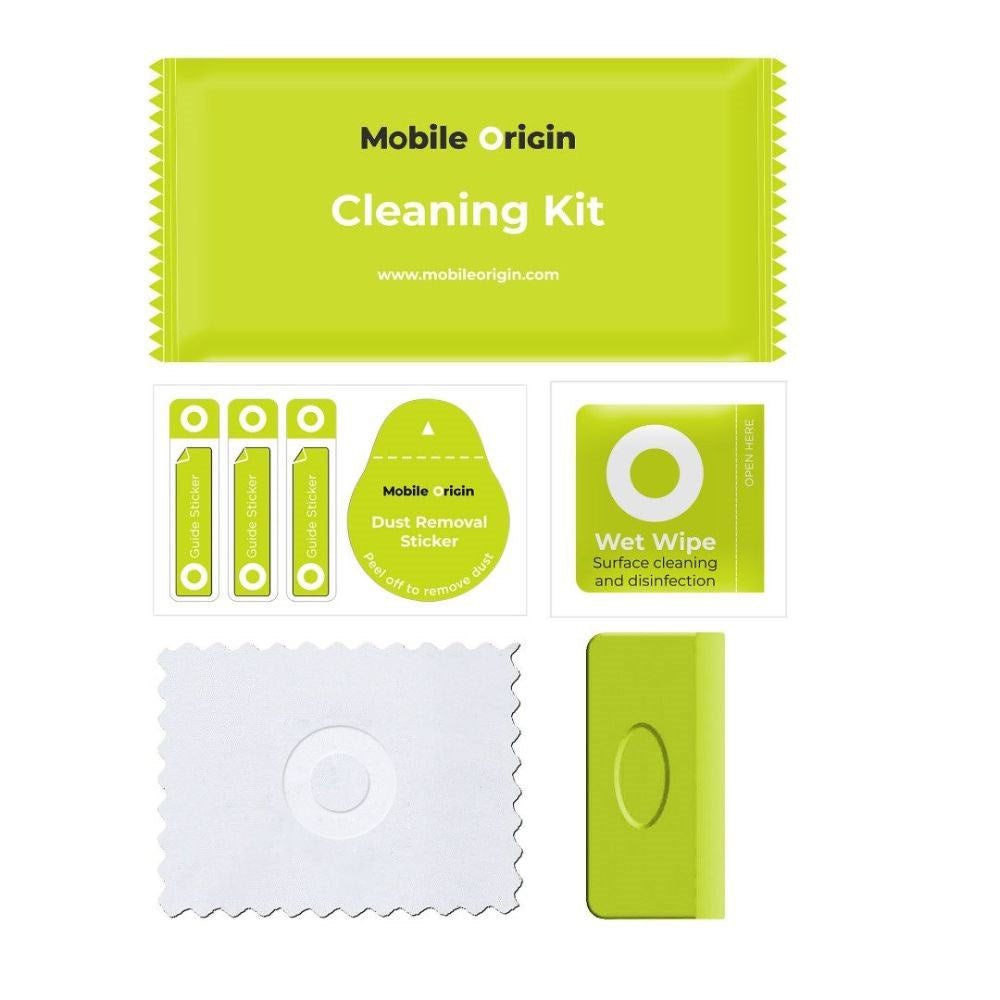 iPhone 17 Pro Max / 16 Pro Max Mobile Origin EasyGlass Screen Protector Glass - 2 pcs. - Transparent