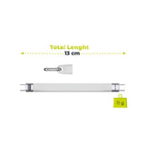 Mobile Origin 240W USB-C to USB-C Keychain Cable - 13cm - White