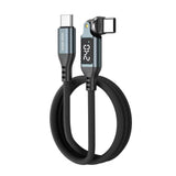 Mobile Origin 240W Display 540° Rotating USB-C to USB-C Cable - 1m - Black