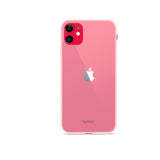 iPhone 11 Epico Silicone Case - Transparent / White