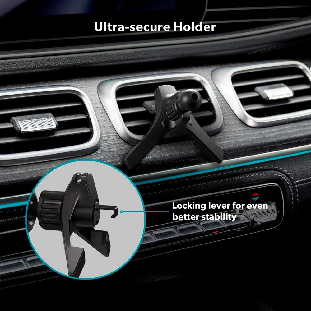 Epico Magnetic 15W Wireless Car Charger - MagSafe Compatible - Black