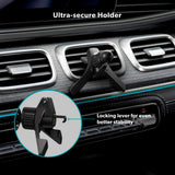 Epico Magnetic 15W Wireless Car Charger - MagSafe Compatible - Black