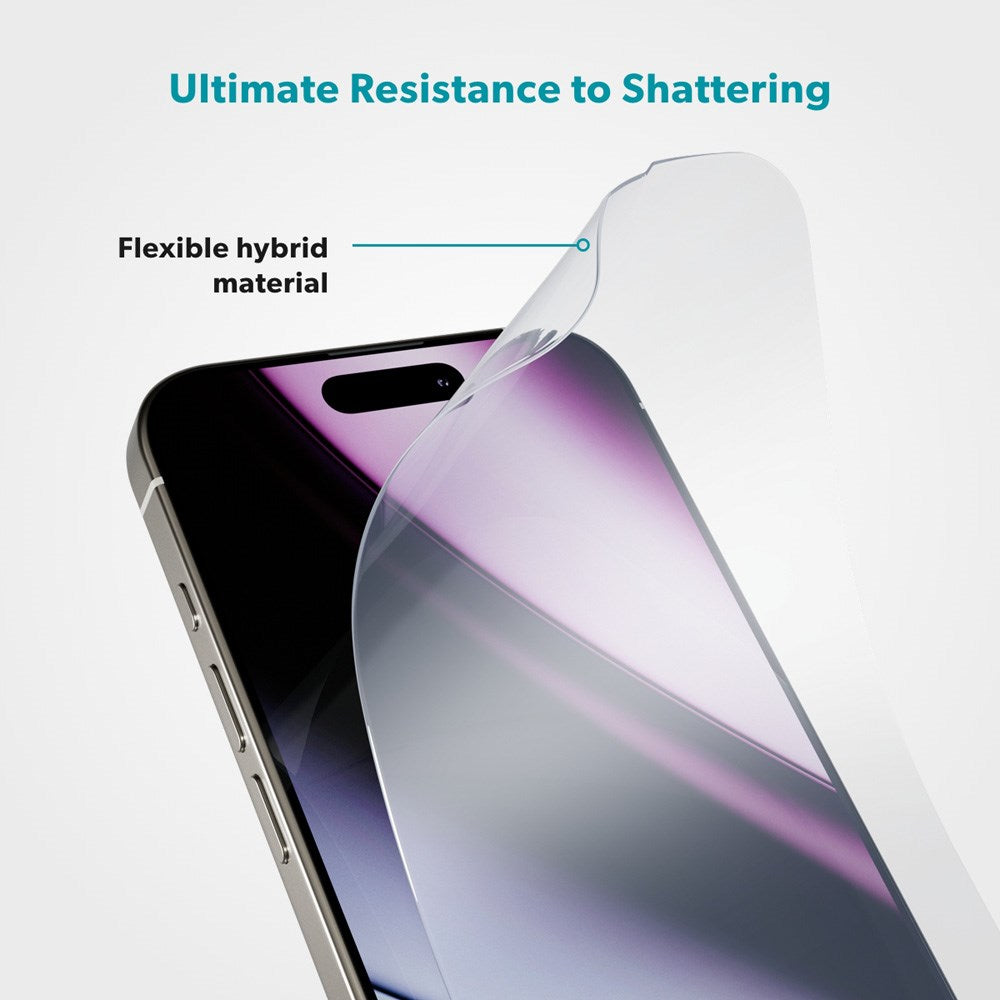 iPhone 16e / 14 / 13 / 13 Pro Epico Flexiglass Screen Protector Glass - Transparent