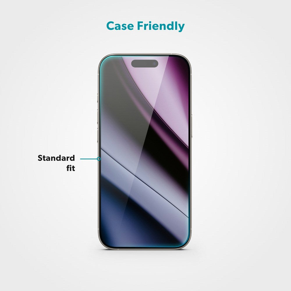 iPhone 16e / 14 / 13 / 13 Pro Epico Flexiglass Screen Protector Glass - Transparent