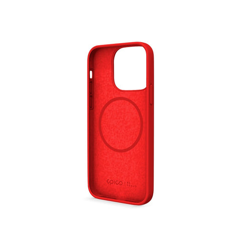 iPhone 13 Mini Epico Mag+ Silicone Case - MagSafe Compatible - Red