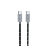Epico Braided USB-C to USB-C Cable EPR 240W - 2m - Grey