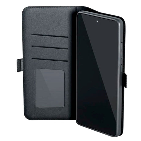 Spello Samsung Galaxy S24 Ultra Artificial Leather Flip Case w. Stand Function / Card Holder - Black