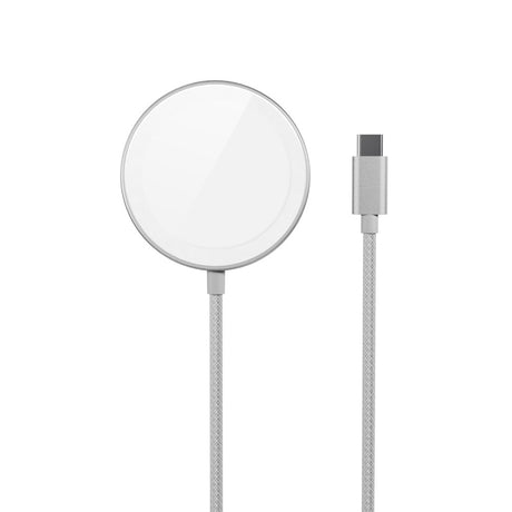 Epico Qi2 MagSafe Charger - Wireless Charger 15W - Silver