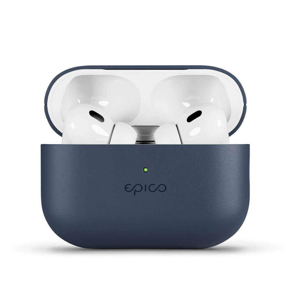 Epico AirPods Pro (2. Gen.) Genuine Leather Case - Blue