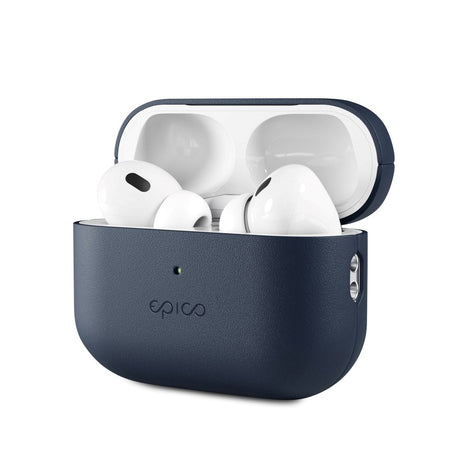 Epico AirPods Pro (2. Gen.) Genuine Leather Case - Blue