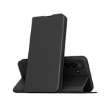 Spello Samsung Galaxy A56 (5G) Faux Leather Flip Case with Stand Function - Black