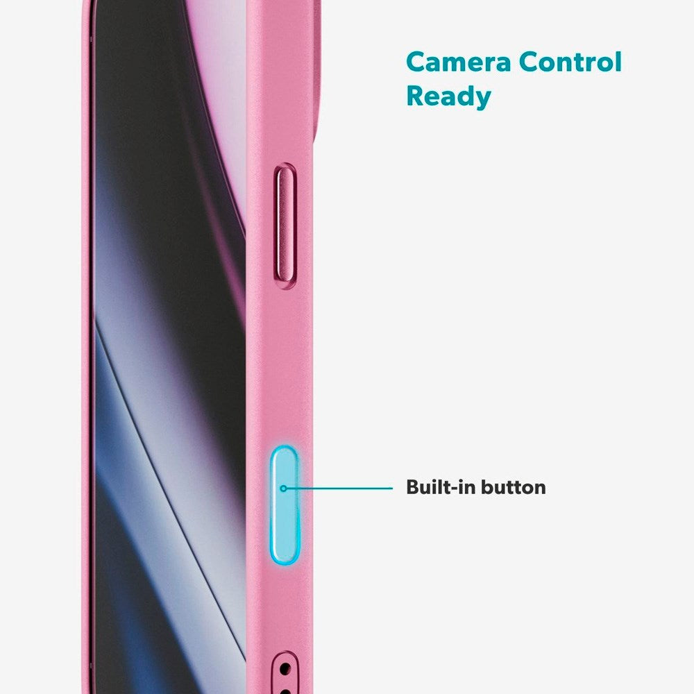 iPhone 17 Pro Max Epico HeroMatte Pro Mag+ Case - MagSafe Compatible - Pink