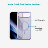 iPhone Air Epico HeroMatte Pro Mag+ Case - MagSafe Compatible - Purple