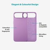 iPhone Air Epico Silicone Pro Mag+ Case - MagSafe Compatible - Purple