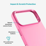 iPhone 17 Pro Epico Silicone Pro Mag+ Case - MagSafe Compatible - Hot Pink