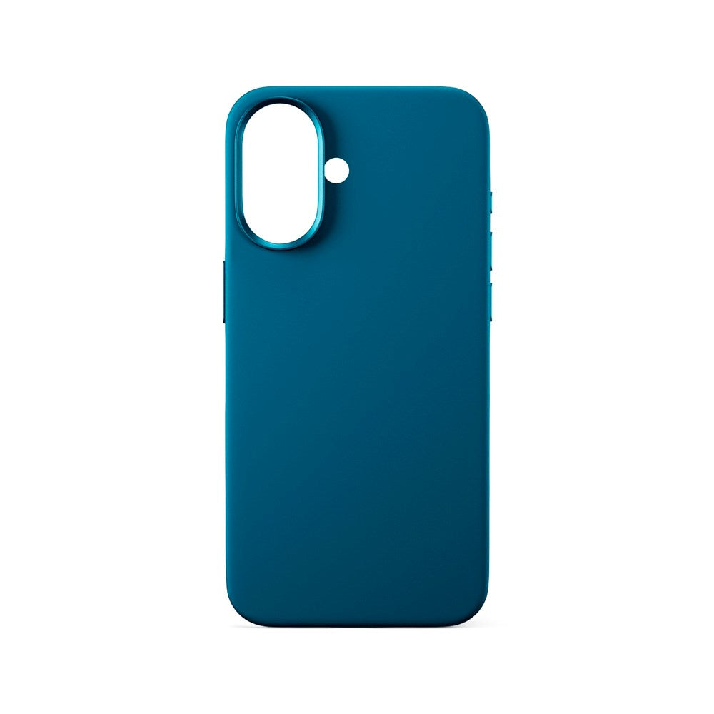 iPhone 17 Epico Silicone Pro Mag+ Case - MagSafe Compatible - Petrol Blue