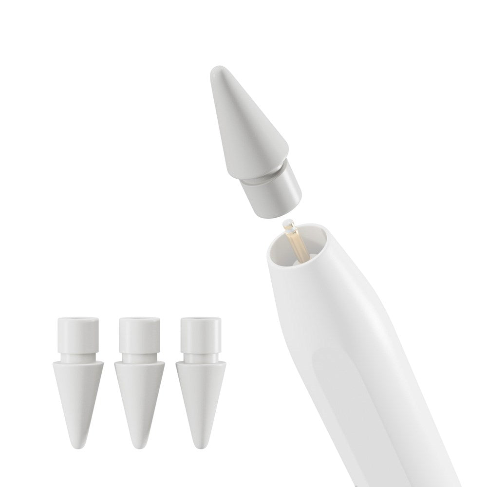 Epico Stylus Tips for UltraPen Stylus ES50 & Apple Pencil - White