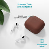 Apple AirPods Pro (3rd gen.) Epico Genuine Leather Case - Brown