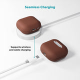 Apple AirPods Pro (3rd gen.) Epico Genuine Leather Case - Brown