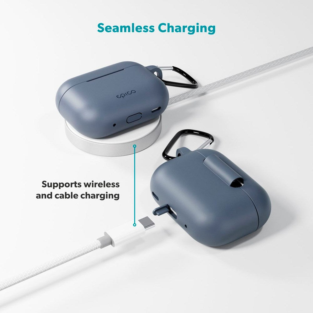 Apple AirPods Pro (3rd gen.) Epico Outdoor Silicone Case - Blue