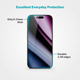 iPhone 17 Pro Epico Protection Set - MagSafe Case & Screen Protector - Transparent