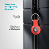 Apple AirTag Epico Silicone Case - Red