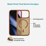 iPhone 17 Pro Epico HeroMatte Pro Mag+ Case with Camera Protection - MagSafe Compatible - Orange