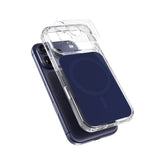 iPhone 17 Pro Epico Tile Mag+ Case - MagSafe Compatible - Transparent / Blue
