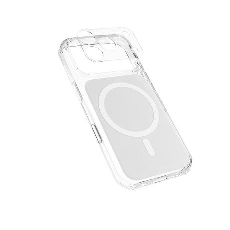 iPhone 17 Pro Max Epico Tile Mag+ Case - MagSafe Compatible - Transparent / White