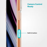 iPhone 17 Pro Max Epico Tile Mag+ Case - MagSafe Compatible - Transparent / Orange