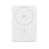 Epico UltraPack EM55 Slim Alu Mag+ Wireless PowerBank - 25W & 5000mAh - Qi2 / MagSafe Compatible - Silver
