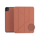 iPad 11" (2025) / 10.9" (2024 / 2022) Epico SolidWoven Flip Case - Sienna