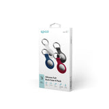 AirTag 1st & 2nd Gen. Epico Full Back Silicone Case - 4 pcs - Black / White / Red / Blue