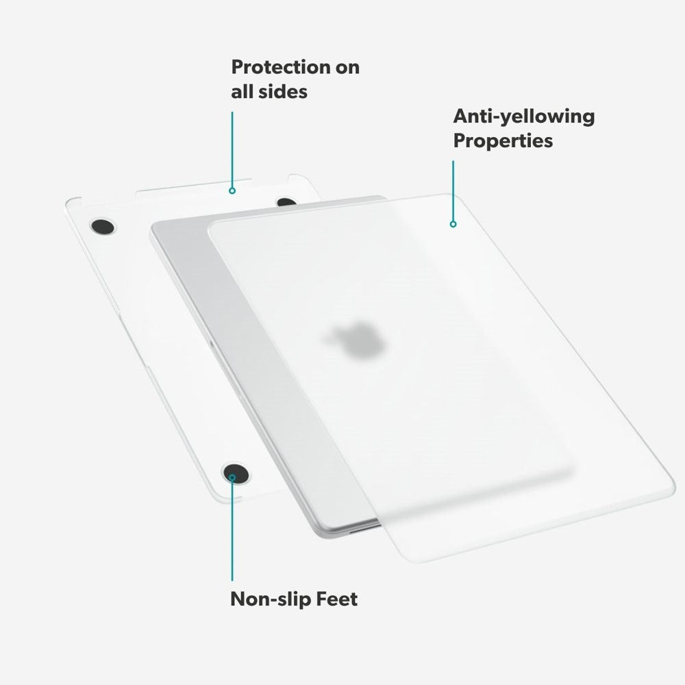MacBook Neo 13 A18 Pro (2026) Epico Slim Shell - Matte Transparent